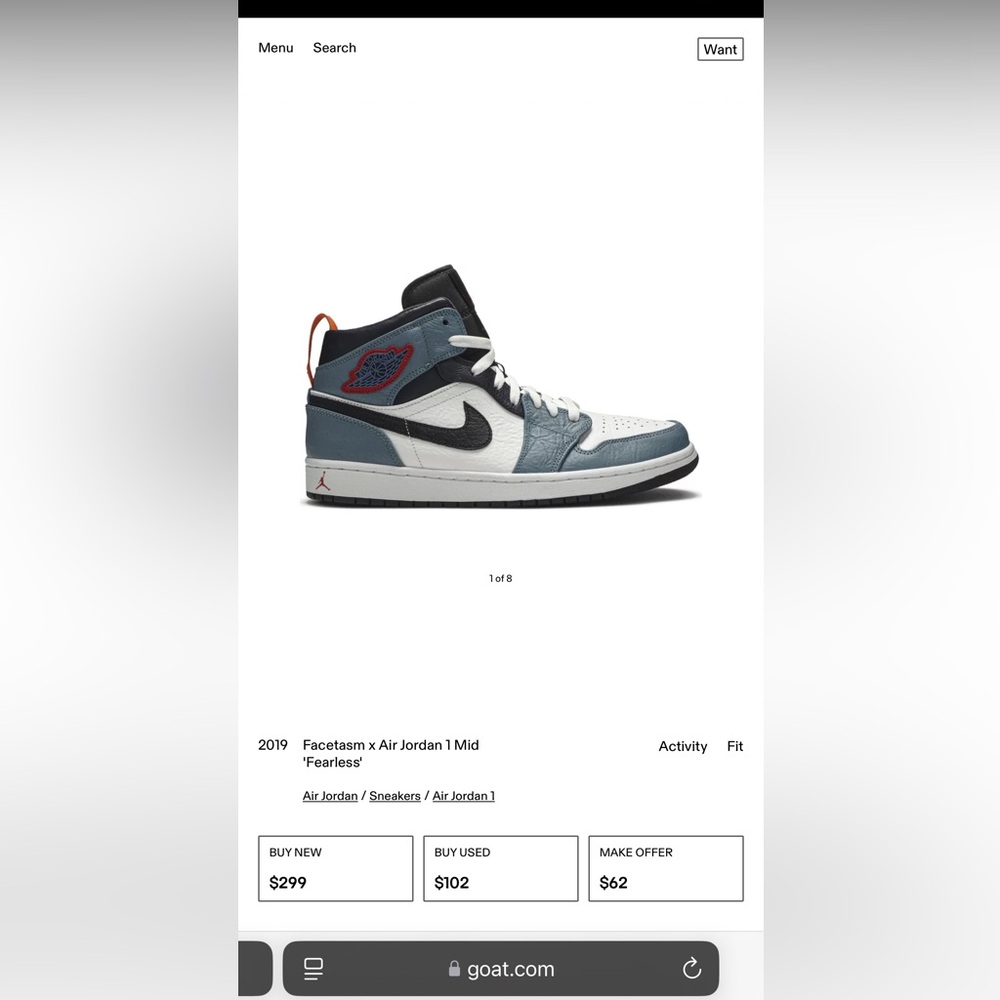 Air Jordan 1 mid se frls apla